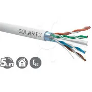 Instalacijski kabel Solarix CAT6 FTP PVC Eca 500 m/kolut SXKD-6-FTP-PVC