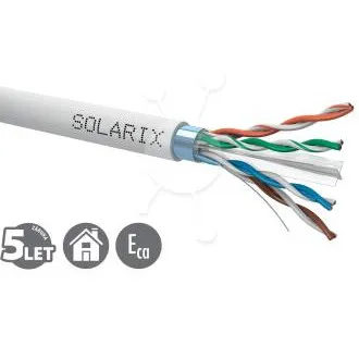 Instalacijski kabel Solarix CAT6 FTP PVC Eca 500 m/kolut SXKD-6-FTP-PVC Instalacijski kabel Solarix CAT6 FTP PVC Eca 500 m/kolut SXKD-6-FTP-PVC