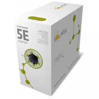 Instalacijski kabel Solarix CAT5E UTP PVC Eca 500m/škatla SXKD-5E-UTP-PVC