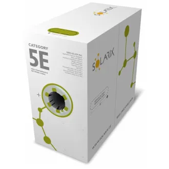 Instalacijski kabel Solarix CAT5E UTP PVC Eca 500m/škatla SXKD-5E-UTP-PVC Instalacijski kabel Solarix CAT5E UTP PVC Eca 500m/škatla SXKD-5E-UTP-PVC