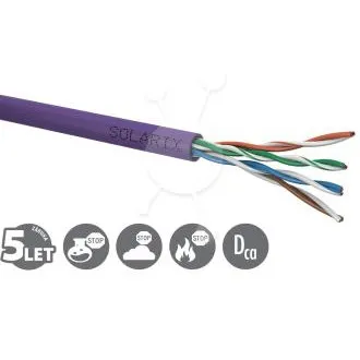 Instalacijski kabel Solarix CAT5E UTP LSOH Dca-s1,d2,a1 500m/škatla SXKD-5E-UTP-LSOH Instalacijski kabel Solarix CAT5E UTP LSOH Dca-s1,d2,a1 500m/škatla SXKD-5E-UTP-LSOH