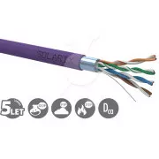 Instalacijski kabel Solarix CAT5E FTP LSOH Dca-s1,d2,a1 500m/kolut SXKD-5E-FTP-LSOH