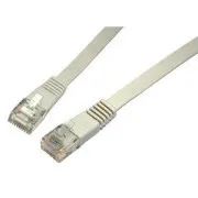 SOLARIX povezovalni kabel ploščati CAT5E UTP LSOH 0,5m siva