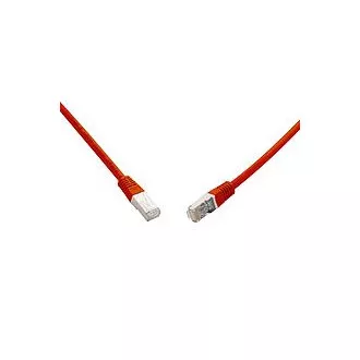 SOLARIX 10G povezovalni kabel CAT6A SFTP LSOH 2m, rdeč