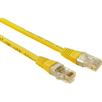 SOLARIX povezovalni kabel CAT5E UTP PVC 5m rumene barve SOLARIX povezovalni kabel CAT5E UTP PVC 5m rumene barve