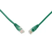 SOLARIX povezovalni kabel CAT5E UTP PVC 3 m, zelen, odporen na udarce