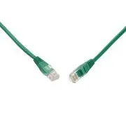 SOLARIX povezovalni kabel CAT5E UTP PVC 5m zelene barve, odporen na udarce