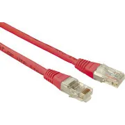 SOLARIX povezovalni kabel CAT5E UTP PVC 0,5m rdeč
