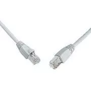 SOLARIX povezovalni kabel CAT5E UTP PVC 3 m siv, odporen proti zatikanju