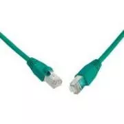 SOLARIX povezovalni kabel CAT5E UTP PVC 2m zelen, odporen proti zatikanju