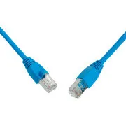 SOLARIX povezovalni kabel CAT6 UTP PVC 0,5m modre barve