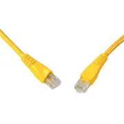 SOLARIX povezovalni kabel CAT6 UTP PVC 10m, rumena barva, odporen proti zatikanju
