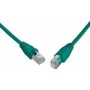 SOLARIX povezovalni kabel CAT5E SFTP PVC 5m zelene barve, odporen proti poškodbam