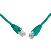 SOLARIX povezovalni kabel CAT5E SFTP PVC 10m, zelen, odporen proti poškodbam