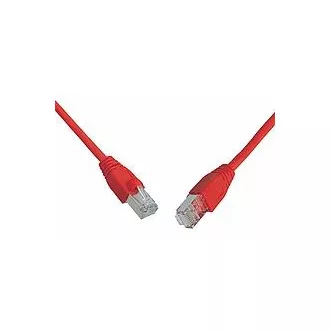 SOLARIX povezovalni kabel CAT5E SFTP PVC 7m rdeč