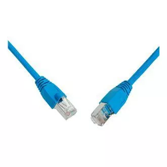 SOLARIX povezovalni kabel CAT6 SFTP PVC 7m, modri, odporen proti zatikanju