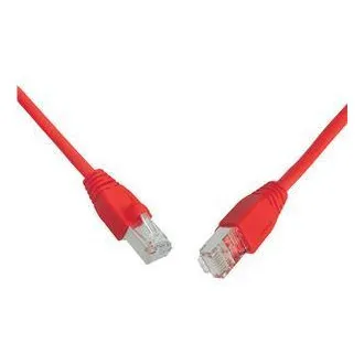 SOLARIX povezovalni kabel CAT6 SFTP PVC 7m rdeč