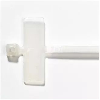Izvlečni trak z etiketo 2,4x103mm, bel, 100 kosov