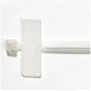 Izvlečni trak z etiketo 2,4x103mm, bel, 100 kosov