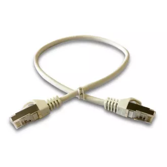 DATACOM Patch kabel S/FTP CAT6A 0,5m siv