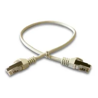 DATACOM Patch kabel S/FTP CAT6A 0,5m siv DATACOM Patch kabel S/FTP CAT6A 0,5m siv