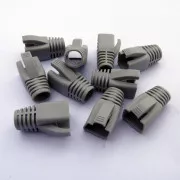 DATACOM pokrovček za RJ45 (CAT6A,CAT7) siv (10 kosov)