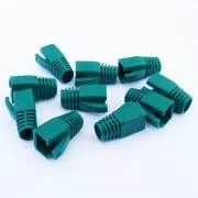 DATACOM pokrovček za RJ45 (CAT6A,CAT7) zelen (10 kosov)