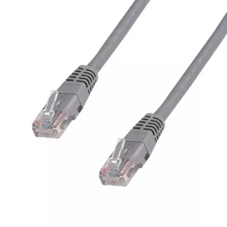 DATACOM Patch kabel UTP Cat6 siv 1m