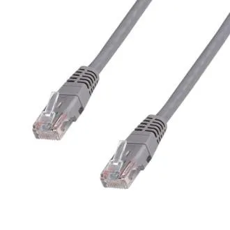 DATACOM Patch kabel UTP Cat6 siv 1m DATACOM Patch kabel UTP Cat6 siv 1m