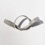 DATACOM Patch kabel UTP CAT6 0,25m siv FLAT flat