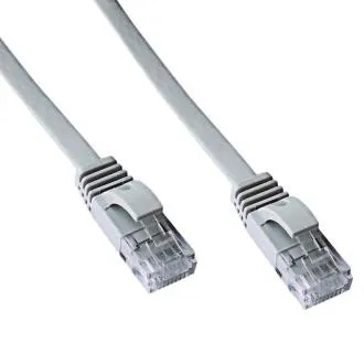 DATACOM Patch kabel UTP CAT6 3m siv FLAT ploščat