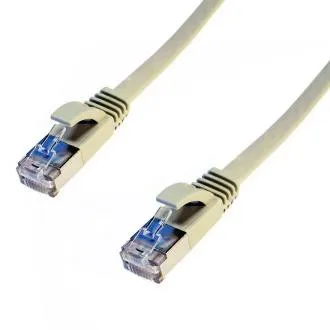 DATACOM Patch kabel FTP CAT6 0,5m siv FLAT flat DATACOM Patch kabel FTP CAT6 0,5m siv FLAT flat