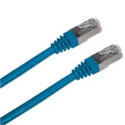 Povezovalni kabel S/FTP, Cat6, 2xRJ45, 5 m, modri
