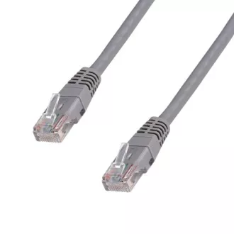DATACOM Patch kabel UTP CAT6 0,25m siv