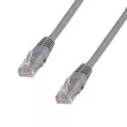 DATACOM Preklopni kabel 20 m , UTP , Cat5e , RJ45, siv