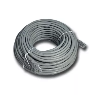 DATACOM Povezovalni kabel 30 m , UTP , Cat5e , RJ45, siv