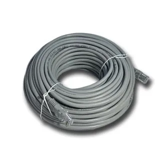 DATACOM Povezovalni kabel 30 m , UTP , Cat5e , RJ45, siv