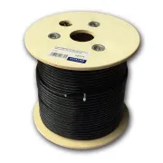 DATACOM S/FTP žica CAT7 PE,Fca 100m, plašč črna OUTDOOR