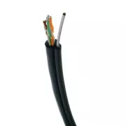 DATACOM UTP žica Cat5e 100m samonosilna OUTDOOR blk