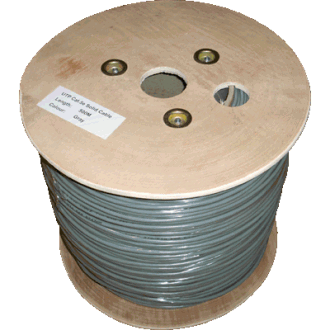 DATACOM UTP žica CAT5E PVC 500m tuljava siva