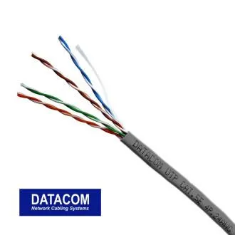 DATACOM UTP žica CAT5E PVC 50m siva