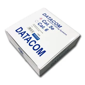 DATACOM UTP žica CAT5E PVC 50m siva