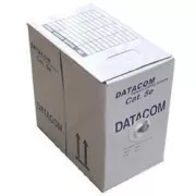 DATACOM UTP flex,Cat5e PVC,siva,305m,kabel