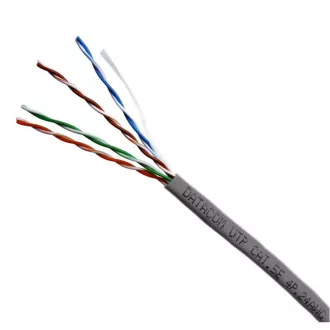 DATACOM UTP flex,Cat5e PVC,siva,100m,kabel
