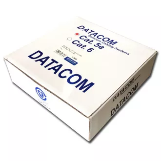 DATACOM UTP flex,Cat5e PVC,siva,100m,kabel
