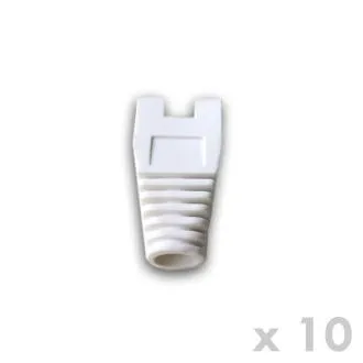 DATACOM zaščita RJ45 z izrezom BELA (10 kosov) DATACOM zaščita RJ45 z izrezom BELA (10 kosov)