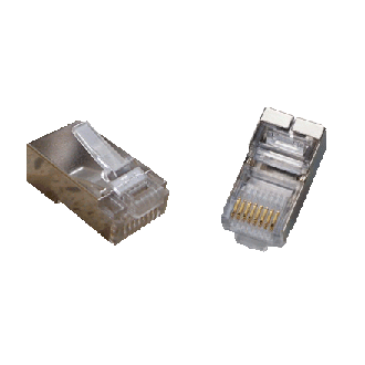 DATACOM RJ45 STP Cat5e 8p8c priključek 100 kosov, za žice