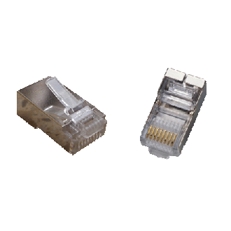 DATACOM RJ45 STP Cat5e 8p8c priključek 100 kosov, za žice DATACOM RJ45 STP Cat5e 8p8c priključek 100 kosov, za žice