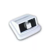 Enotna vtičnica ABB TANGO 1xRJ45 cat6A STP bela