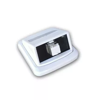 Enotna vtičnica ABB TANGO 1xRJ45 cat6A STP bela